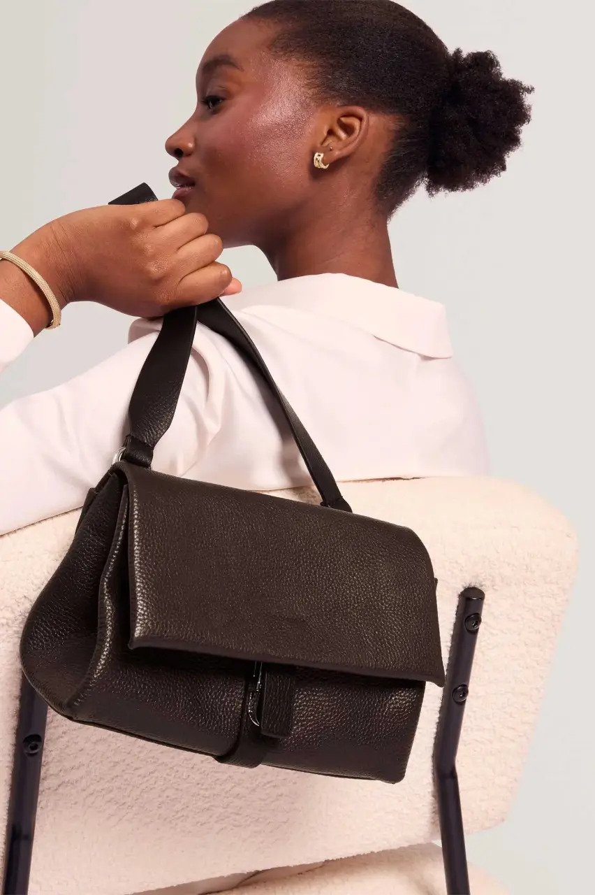 Γυναικεία Δερμάτινη Ginnaa Τσάντα Χιαστί Καφέ Ted Baker 285639-brn choc
