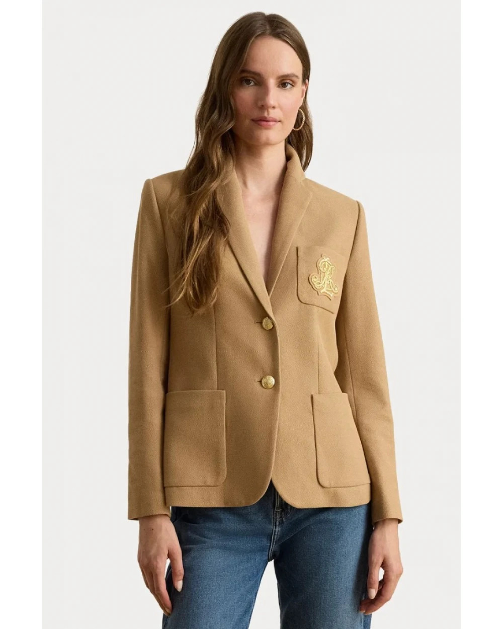 Γυναικείο Anfisa Σακάκι Καμηλό Ralph Lauren 200797305501-CAMEL