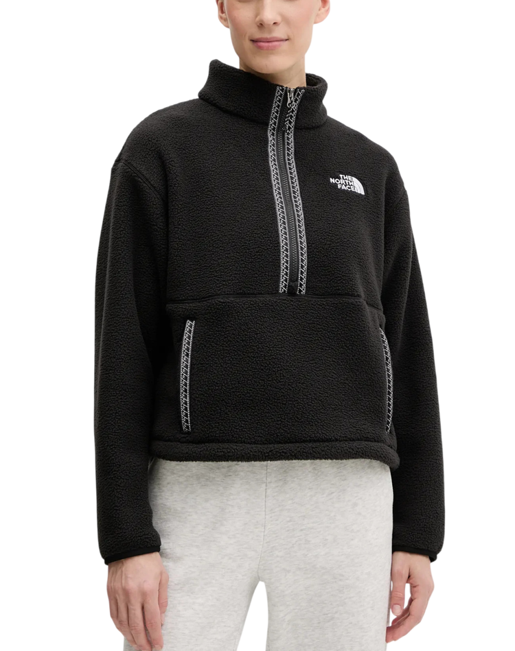 Γυναικείο Fleeski 1/4 Zip Pullover Fleece Μαύρο The North Face NF0A88Z3-KX71
