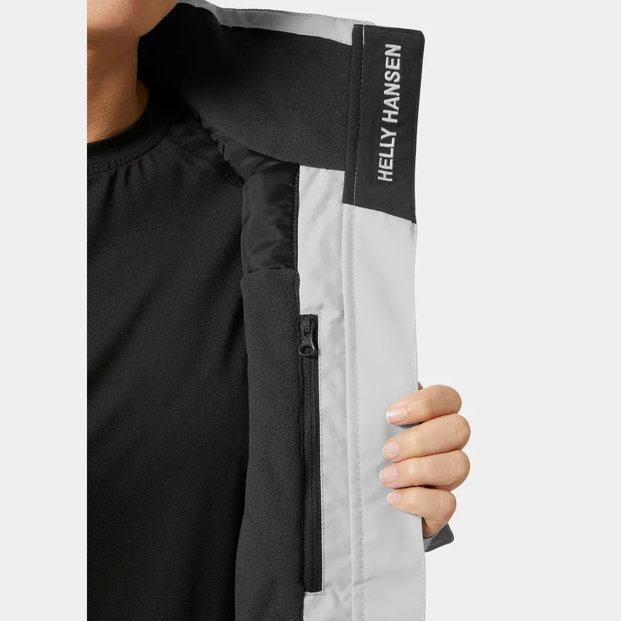 Γυναικείο Crew Hooded Midlayer Sailing Μπουφάν 2.0 Γκρι Helly Hansen 34447-GREY