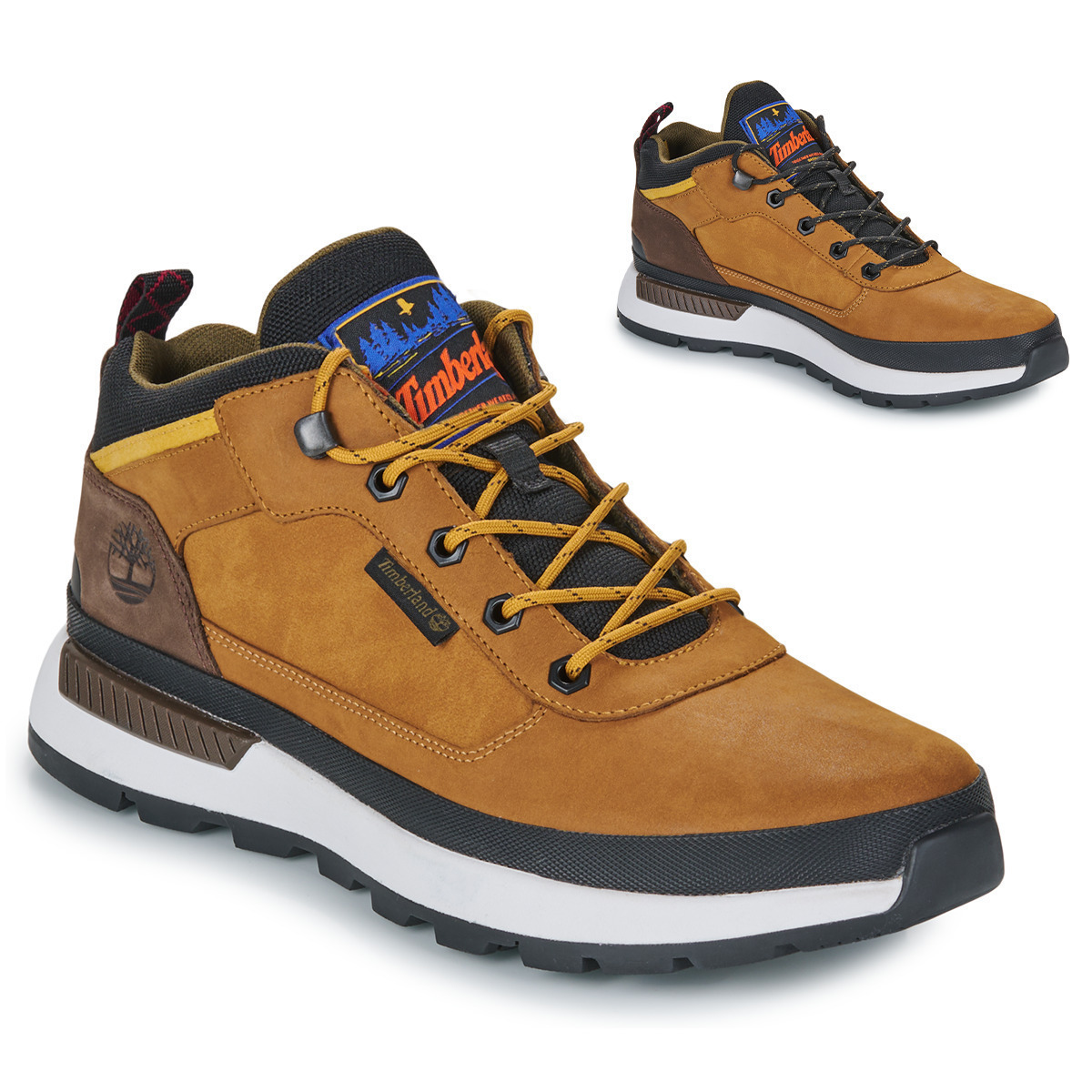 Ανδρικά Δερμάτινα Field Trekker Sneakers Καφέ Timberland TB0A6DKN-EM5