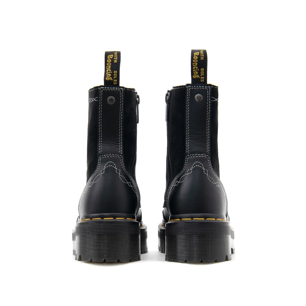 Γυναικεία Δερμάτινα Jadon Rodeo Μποτάκια Μαύρα Dr. Martens 43557001-BLACK