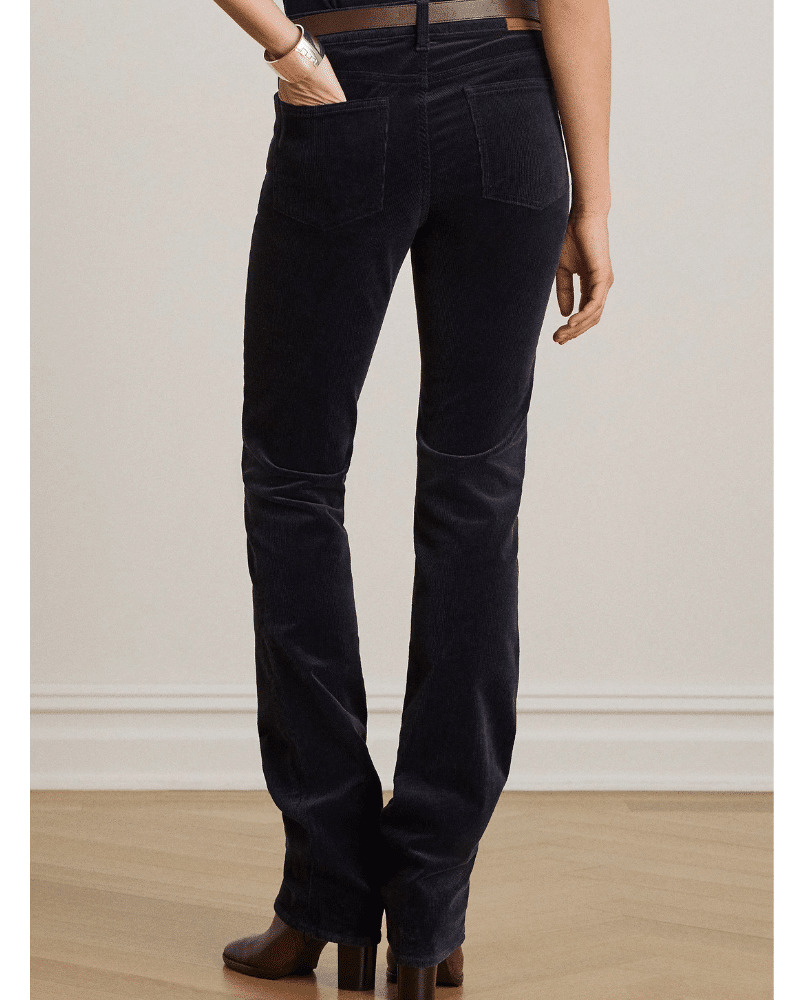 Γυναικείο Κοτλέ Παντελόνι Navy Μπλε Ralph Lauren 200B27754006-NAVY