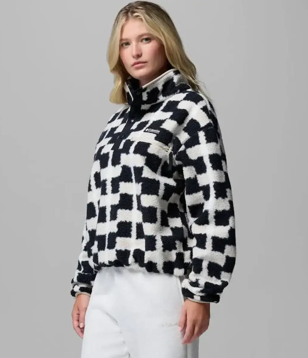 Γυναικείο Helvetia II Printed Cropped Half Snap Fleece Columbia 2098501-016