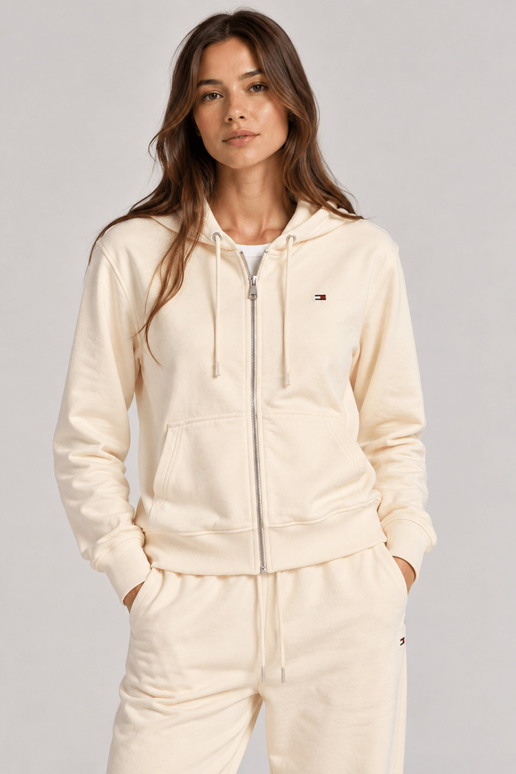 Γυναικείο Σετ Φόρμες Μπεζ Tommy Hilfiger WW0WW52445-AEF