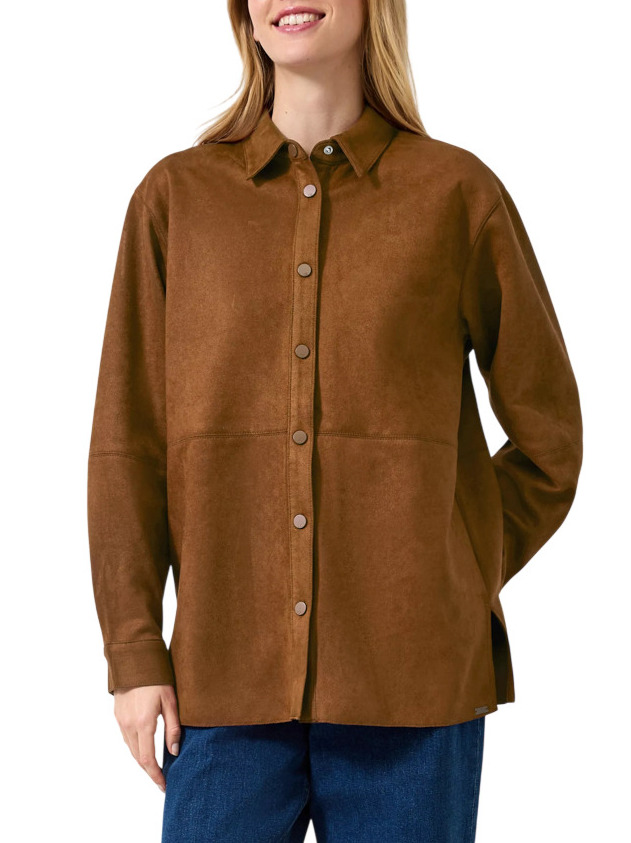 Γυναικείο Overshirt Καφέ S.Oliver 2183909-0009