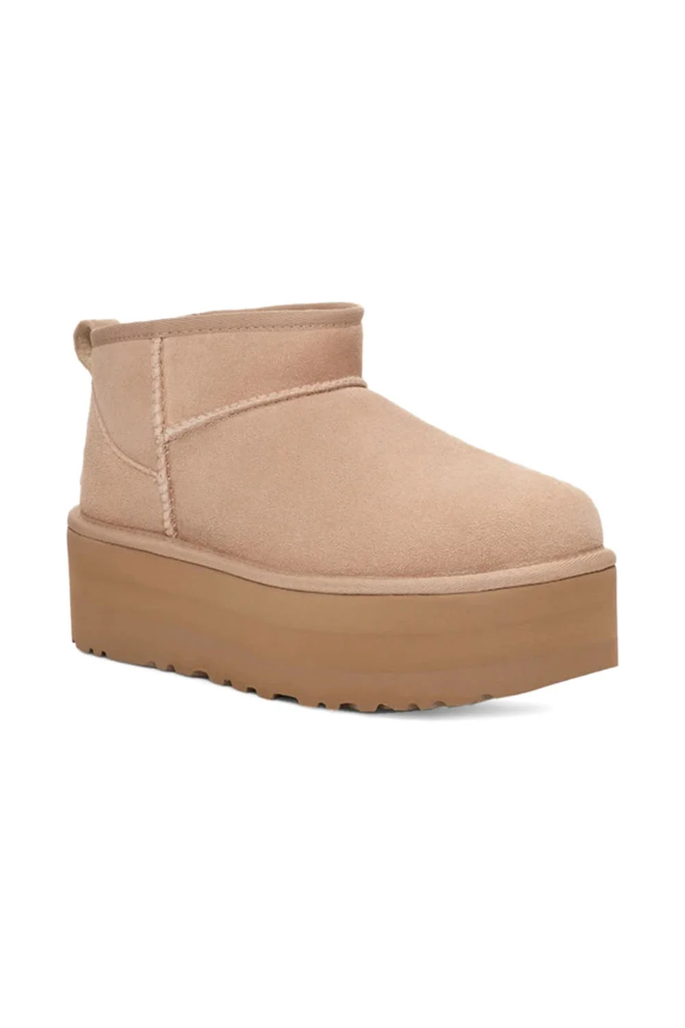 Γυναικεία Classic Ultra Mini Platform Μποτάκια Μπεζ UGG 1135092-SAN