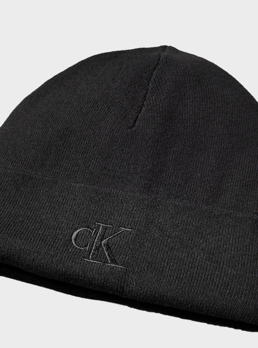 Ανδρικό Σκουφάκι Μαύρο Calvin Klein LV04D8020G-UB1