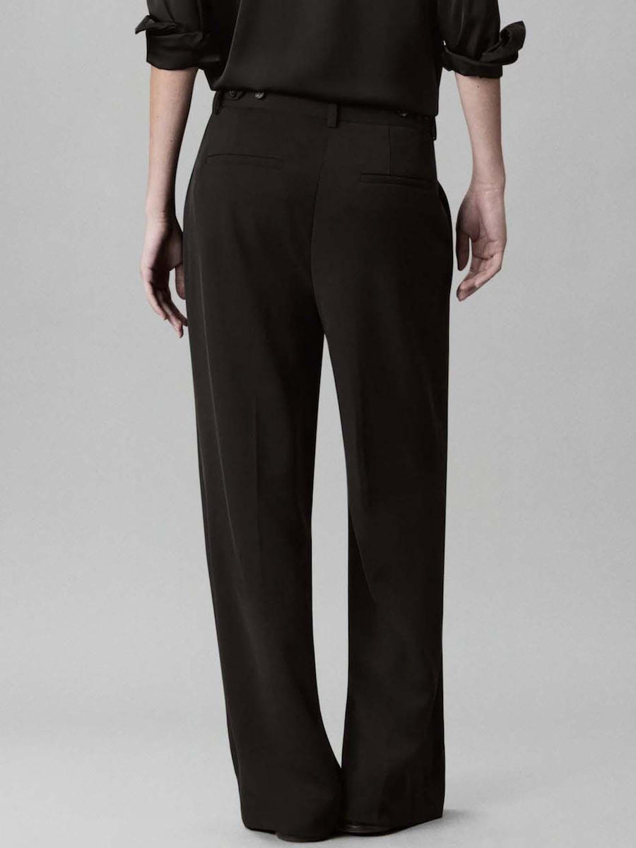 Γυναικείο Παντελόνι Μαύρο Calvin Klein LV044H413G-UB1