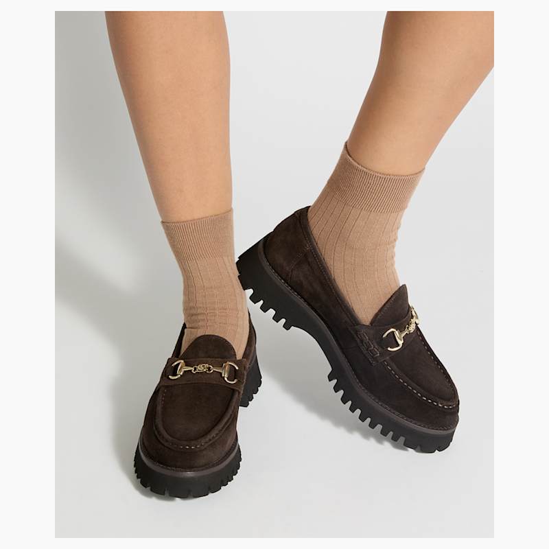 Γυναικεία Grissini Loafers Καφέ Dune London 0076509230028330-BROWN
