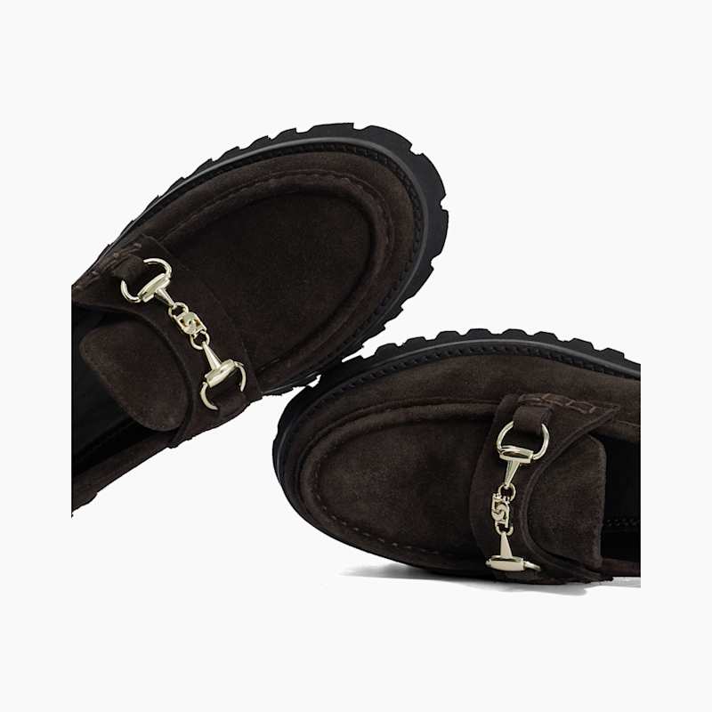 Γυναικεία Grissini Loafers Καφέ Dune London 0076509230028330-BROWN