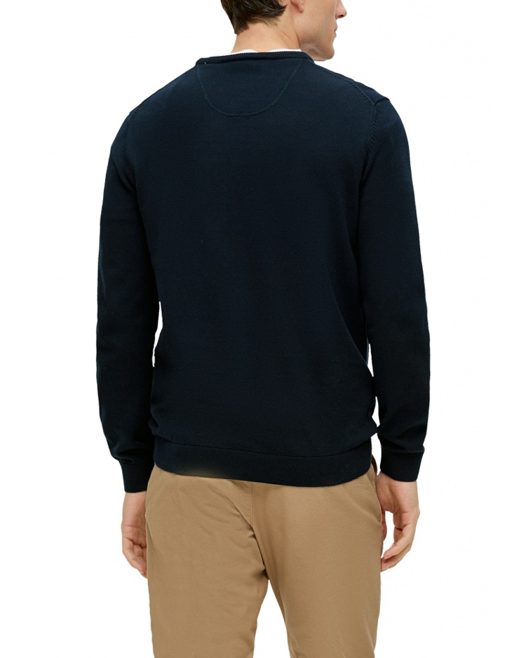 Ανδρικό Πουλόβερ Navy Μπλε S.Oliver 2143173-5978