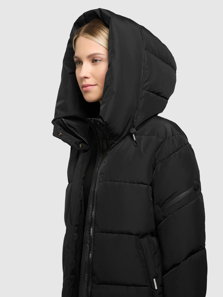 Γυναικείο Emory Μπουφάν Μαύρο Khujo KJ1209CO263-BLACK
