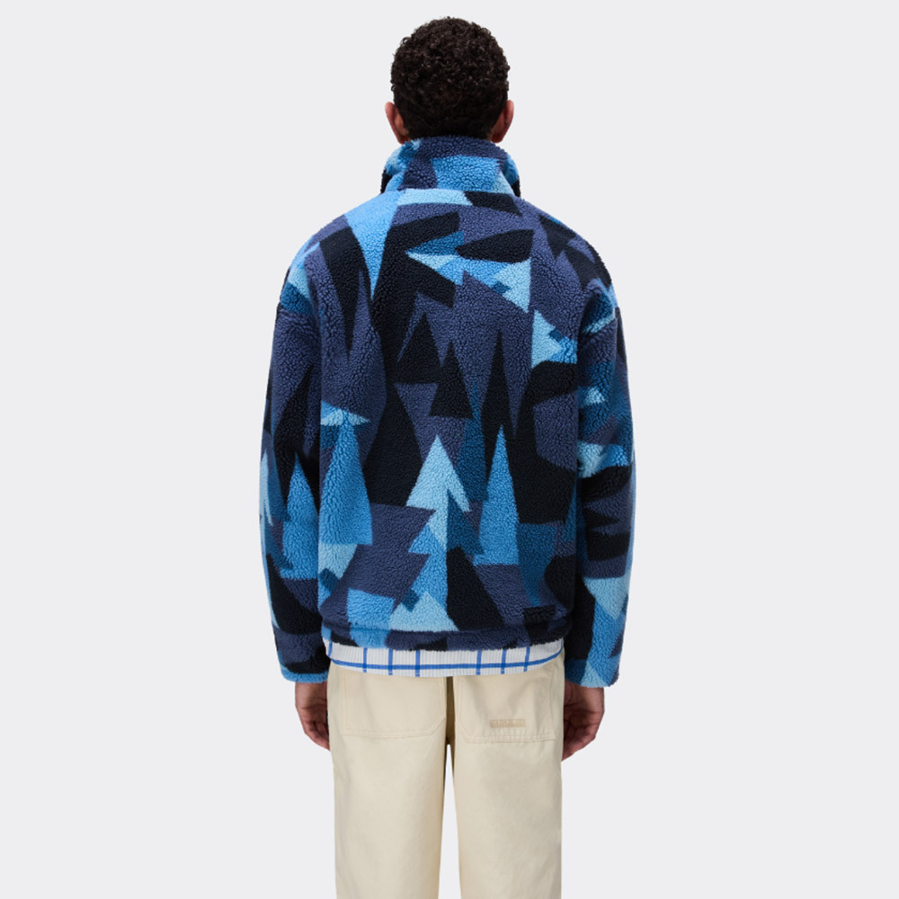 Ανδρική T-Fleece Ζακέτα Μπλε Napapijri NP0A8AO4-FXJ1
