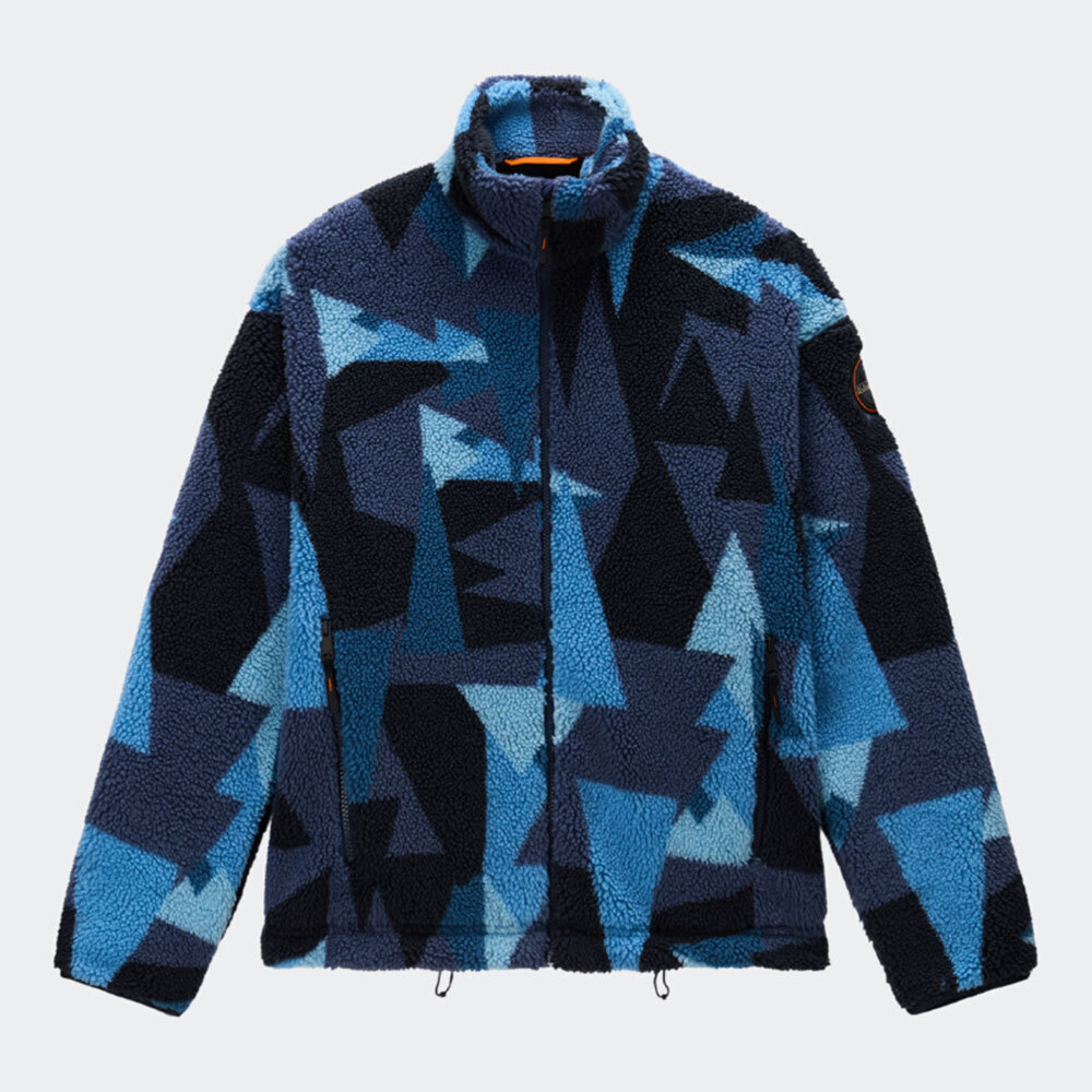 Ανδρική T-Fleece Ζακέτα Μπλε Napapijri NP0A8AO4-FXJ1