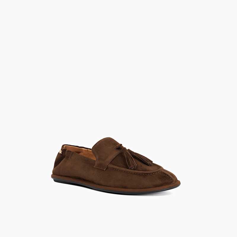 Γυναικεία Grounding Loafers Καφέ Dune London 0076510780033375-DARK