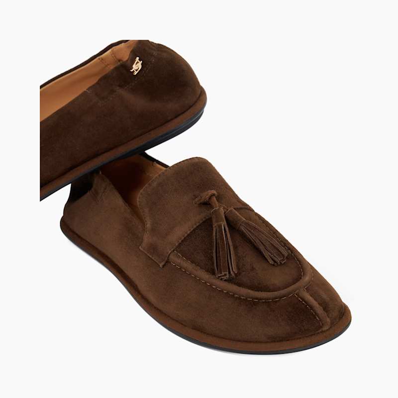 Γυναικεία Grounding Loafers Καφέ Dune London 0076510780033375-DARK