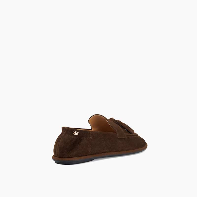 Γυναικεία Grounding Loafers Καφέ Dune London 0076510780033375-DARK