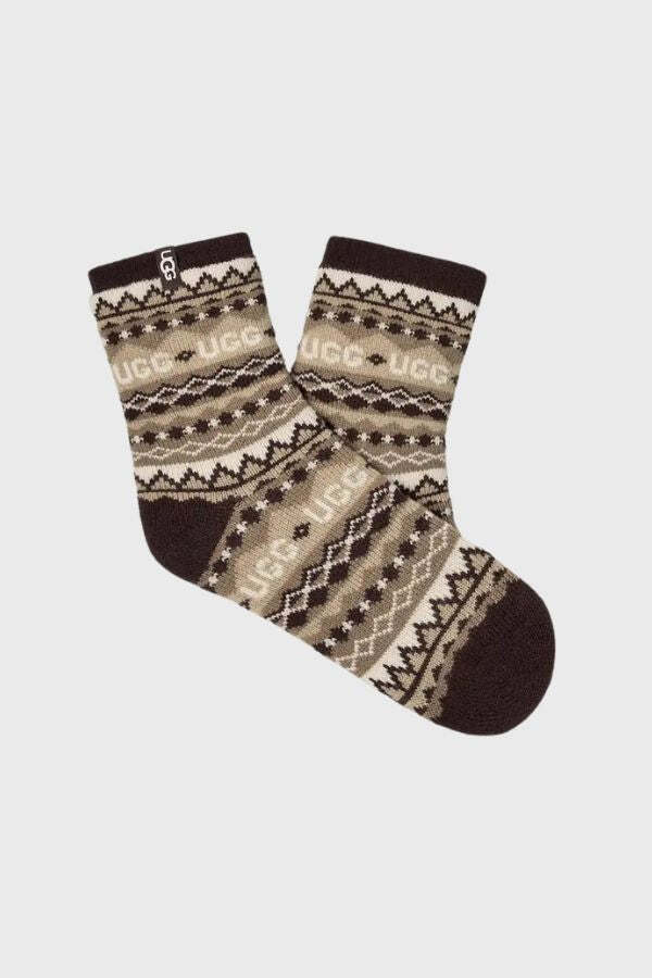 Γυναικείες Cressida Cozy Quarter Κάλτσες Καφέ UGG 1171625-USL