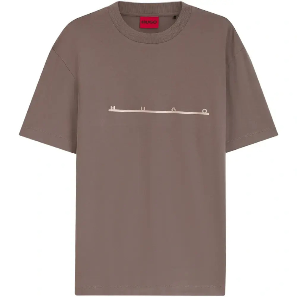 Ανδρικό Datri T-Shirt Καφέ HUGO 50568118-223