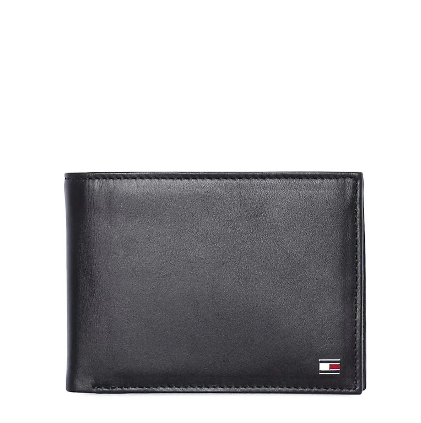 Ανδρικό Δερμάτινο Eton Πορτοφόλι Μαύρο Tommy Hilfiger AM0AM00651-002