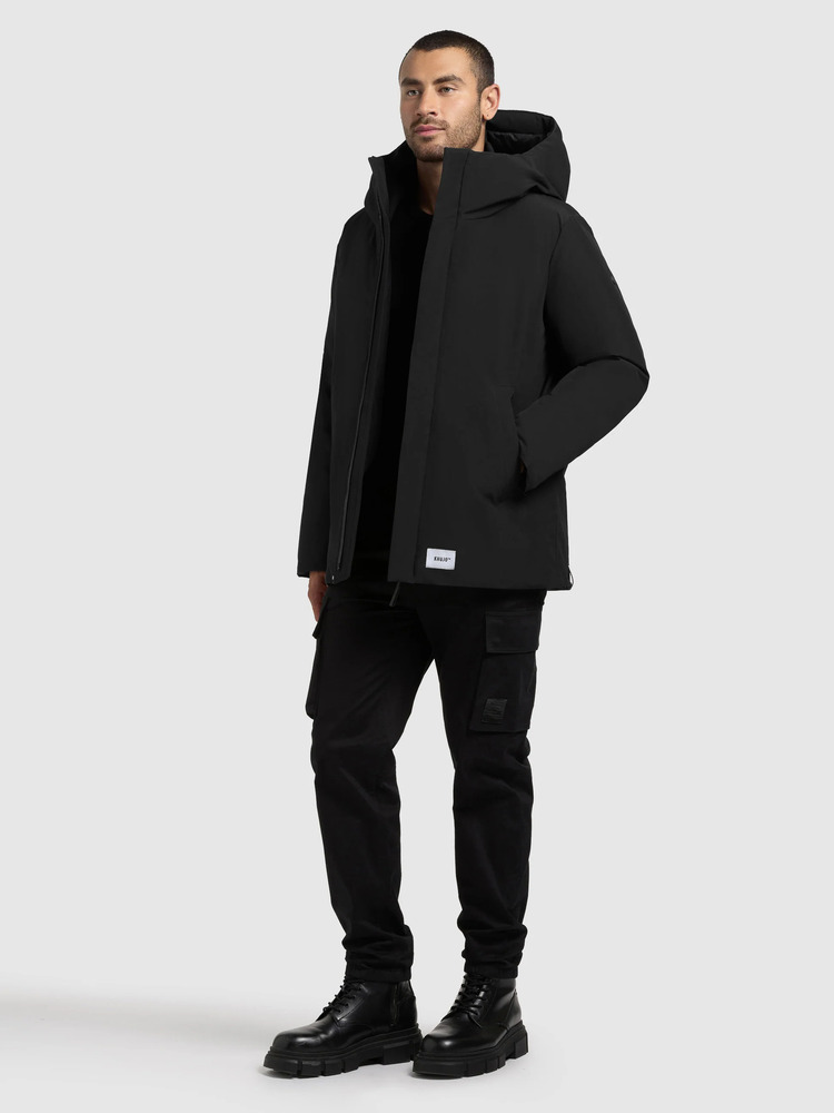 Ανδρικό Etian2 Μπουφάν Μαύρο Khujo KJ2110JK263-BLACK