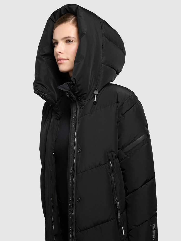 Γυναικείο Pulset2 Μπουφάν Μαύρο Khujo KJ1208CO263-BLACK