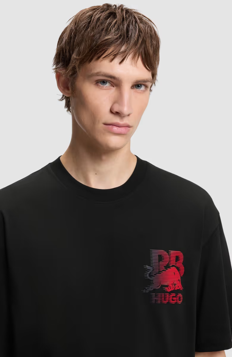Ανδρικό Donaso T-shirt Μαύρο HUGO 50570832-001