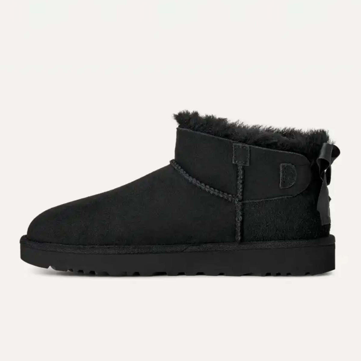 Γυναικεία Ultra Mini Bailey Bow Μποτάκια Μαύρα UGG 1185491-BLK