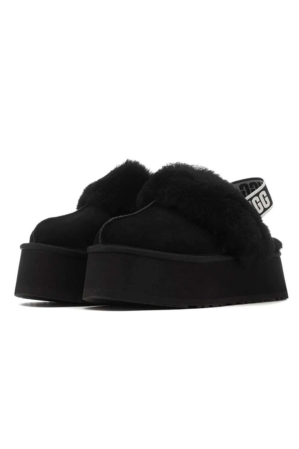 Γυναικεία Funkette Mules Μαύρα UGG 1113474-BLK
