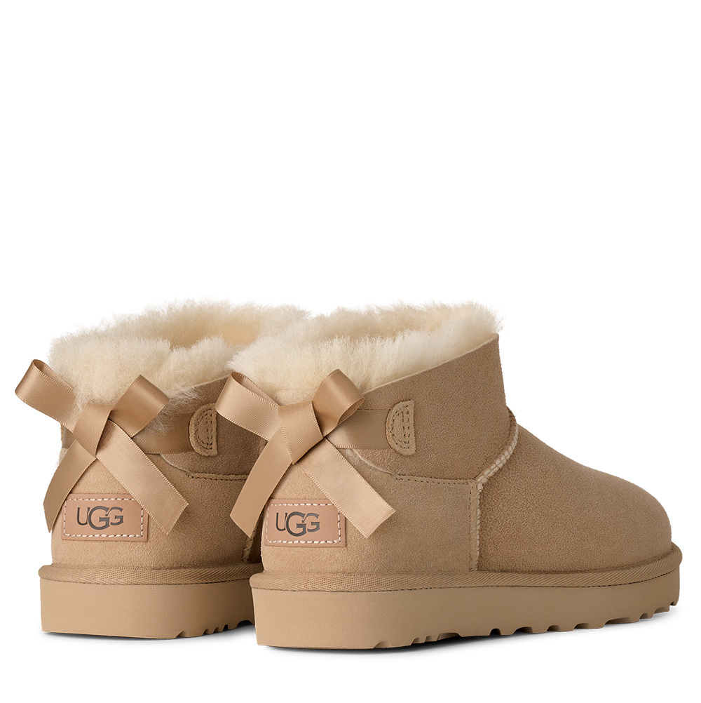 Γυναικεία Ultra Mini Bailey Bow Μποτάκια Μπεζ UGG 1185491-SAN