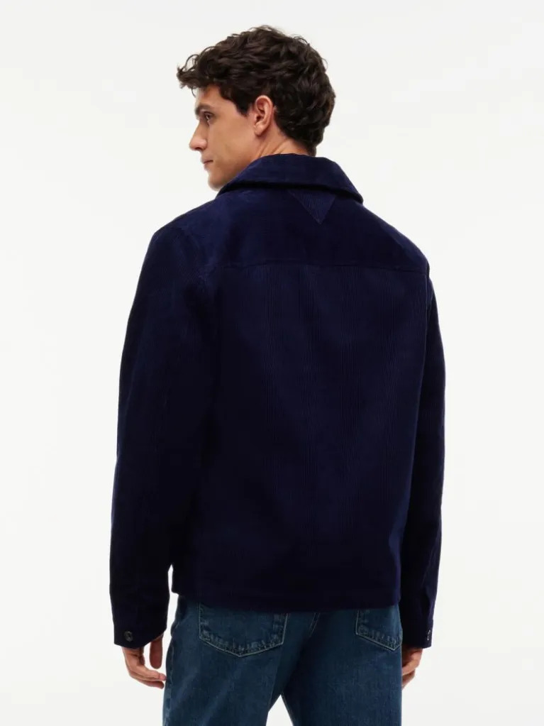 Ανδρικό Κοτλέ Overshirt Μπλε Tommy Hilfiger MW0MW44615-BCL