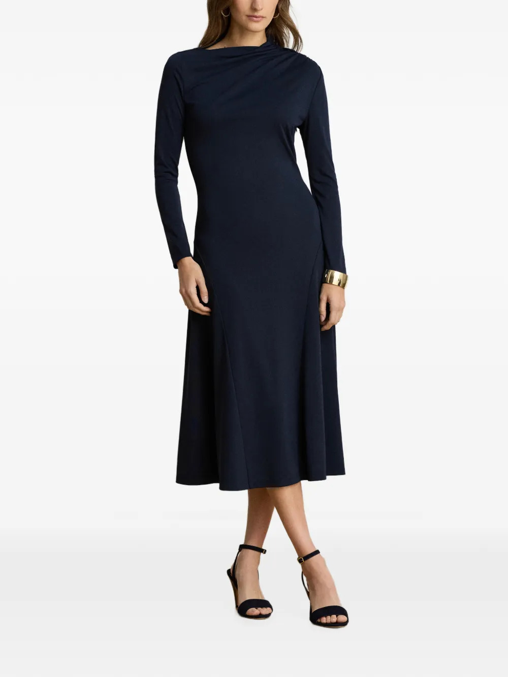 Γυναικείο Μακρυμάνικο Φόρεμα Navy Μπλε Ralph Lauren 200B27412003-NAVY
