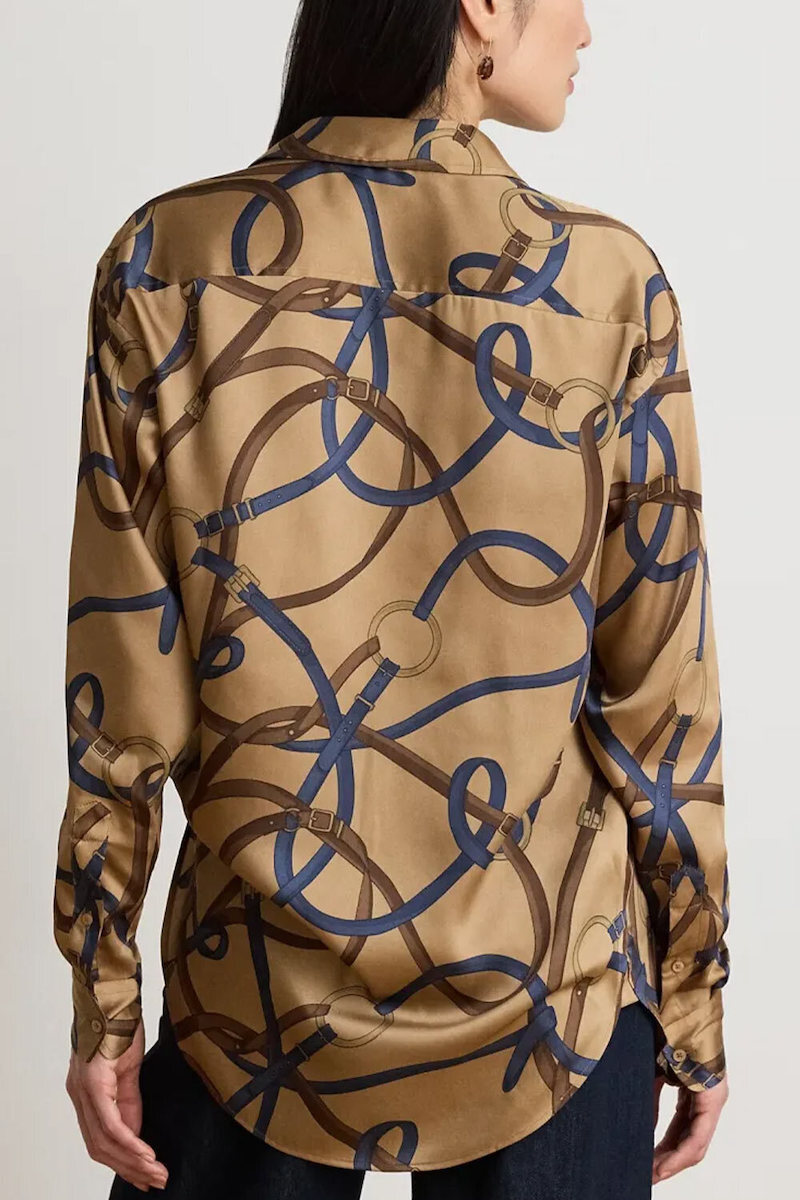 Γυναικείο Πουκάμισο Ταμπά Ralph Lauren 200B32841001-CAMEL