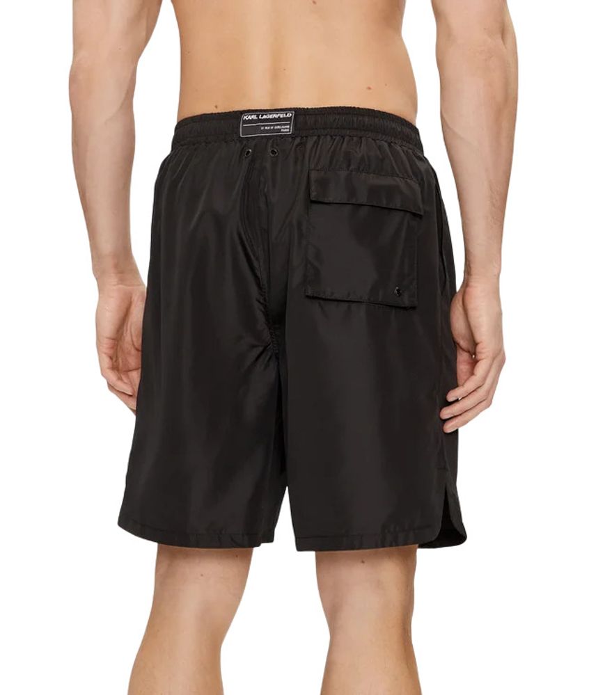 Ανδρικό Logo Μαγιό Μαύρο Karl Lagerfeld 241M2204-999 BLACK