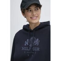 Γυναικείο Varsity Crest Φούτερ Navy Μπλε Tommy Hilfiger WW0WW42888-DW5