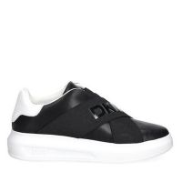 Γυναικεία Δερμάτινα Jaye Slip On Sneakers Μαύρα DKNY K4467549-BLACK