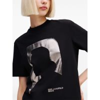 Γυναικείο T-shirt Μαύρο Karl Lagerfeld Jeans A1W17032-999 BLACK
