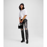 Γυναικείο T-shirt Λευκό Karl Lagerfeld Jeans A1W17030-100 WHITE