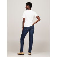 Γυναικείο T-shirt Εκρού Tommy Hilfiger WW0WW40584-02Z