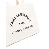 Γυναικεία K/Rsg Tote Τσάντα Εκρού Karl Lagerfeld A1W50010-106 Natural