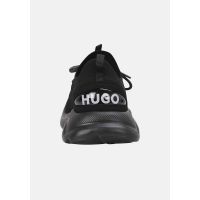 Ανδρικά Leon Runn Kn Lace Up Sneakers Μαύρα Hugo 50541684-001