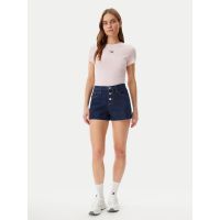 Γυναικείο Slim T-shirt Ροζ Tommy Jeans DW0DW20316-TH3