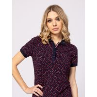 Γυναικείο Vecras25 Polo Φόρεμα Navy Μπλε Heavy Tools T24006-POLKA