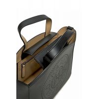 Γυναικεία Δερμάτινη K/Circle Tote Τσάντα Μαύρη Karl Lagerfeld A1W30058-999 Black