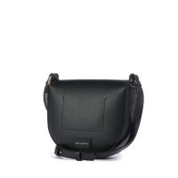 Γυναικεία Δερμάτινη K/Circle Τσάντα Μαύρη Karl Lagerfeld A1W30212-999 Black