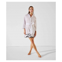 Γυναικείο DNA Signature Beach Φόρεμα Λευκό Karl Lagerfeld A2W46075-100 White