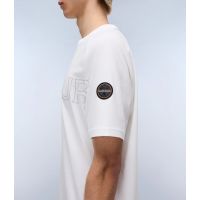 Ανδρικό Ambra T-shirt Λευκό Napapijri NP0A4IEG-2061