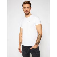 Ανδρικό T-shirt Λευκό Tommy Jeans DM0DM04411-100