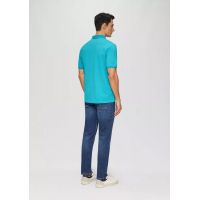 Ανδρικό Polo Τυρκουάζ S.Oliver 2138262-6259